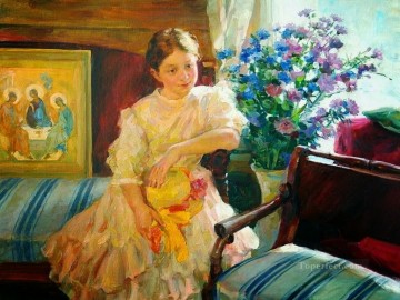 Women Painting - Pretty Woman 43 Impressionist